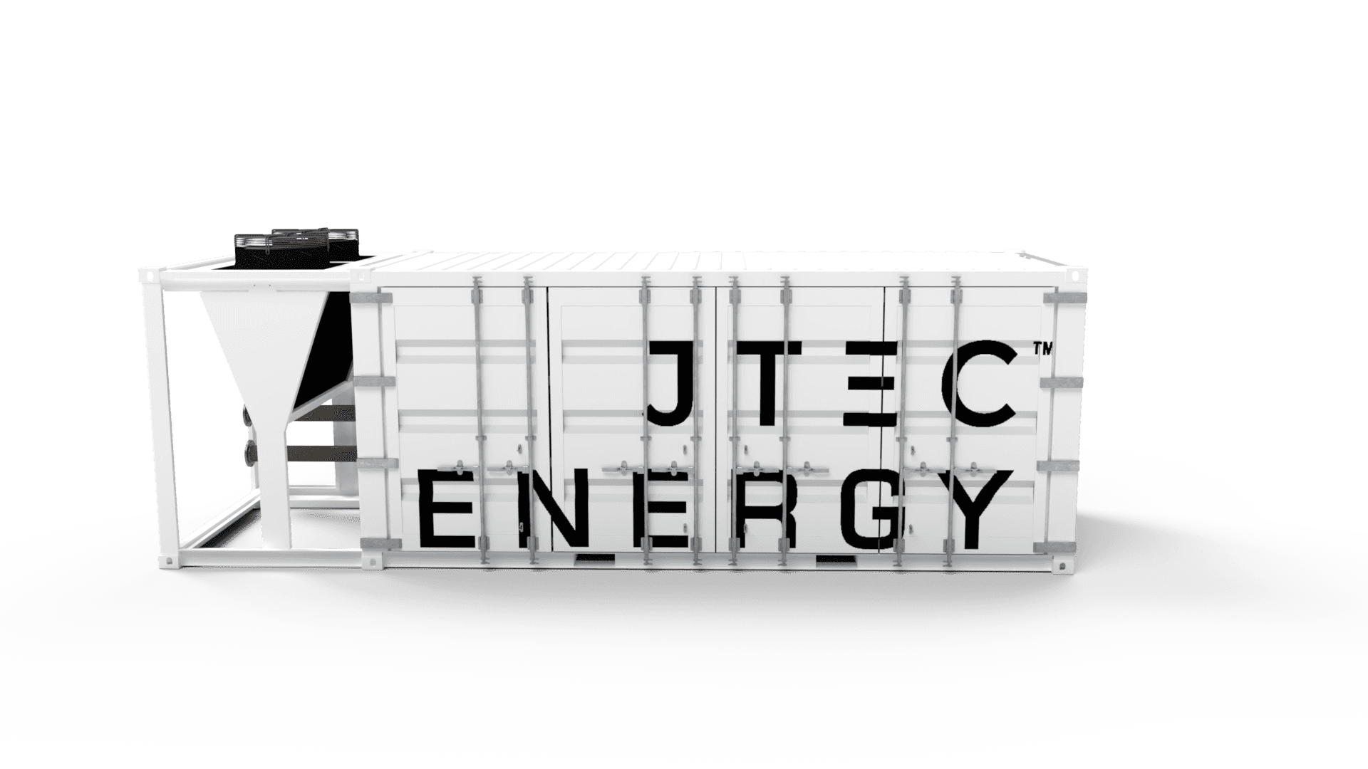 JTEC containerized unit — closed